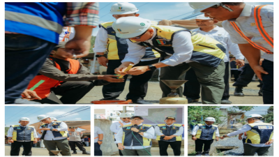Gubernur Mirza Groundbreaking Perbaikan Jalan Wates–Metro, Rp14,67 Miliar Digelontorkan untuk Perkuat Konektivitas Ekonomi