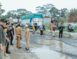 Gubernur Lampung Tinjau Perbaikan Jalan Strategis di Metro dan Lampung Tengah Jelang Mudik Lebaran