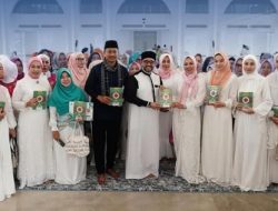 Sambut Ramadan 1447 H, Ketua TP PKK Lampung Purnama Wulan Sari Hadiri Safari Dakwah Habib Ahmad Al Habsyi Sambut di Masjid Al Bakrie