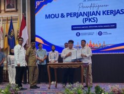 Surya Aditya, Ketua Koperasi Marsuki Ragil, Teken MoU MBG, Perkuat Dukungan Ekonomi Desa di Lampung