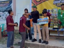 40 Klub Bertarung di Karang Taruna Cup 2026, Sendang Agung FC Raih Piala DPRD Provinsi Lampung