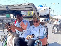 Pimpinan PRI Pusat dan Lampung Naik Bentor Sapa Nelayan & Traktir Bensin Ojol Pas HUT ke-1 di Lampung!