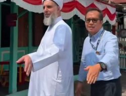 Dr. Muhammad Walidin Dampingi Syekh Abdurrqzak, Perkenalkan Palembang dan Jejak Kejayaan Sriwijaya
