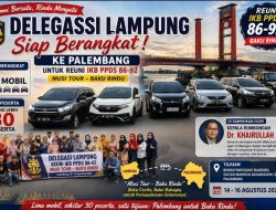 Delegasi Lampung Siap Bertolak ke Palembang Besok, 5 Mobil Angkut Sekitar 30 Peserta Reuni IKB PPDS 86–92