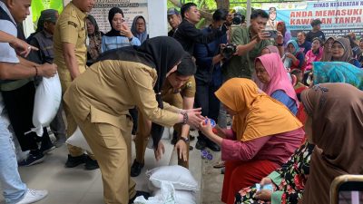 Pemkot Bandar Lampung Salurkan 30 Kg Beras per KPM di Tengah Kemarau Panjang